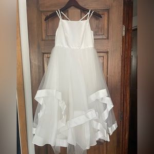 David’s bridal flower girl dress